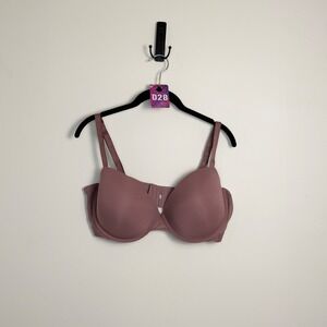 Parade Plunge Bra Mauve Pink Padded Underwire  Womens Size 3XL 42DD, 42DDD, 42G